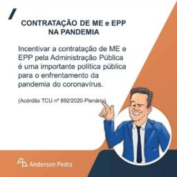 Contratação Pública: contratação de ME e EPP na pandemia